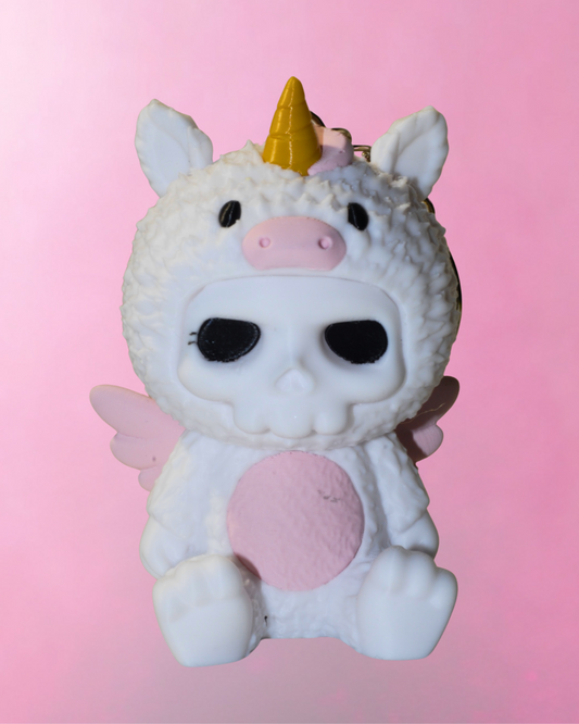 Portachiavi Skellie lo Scheletro Unicorno