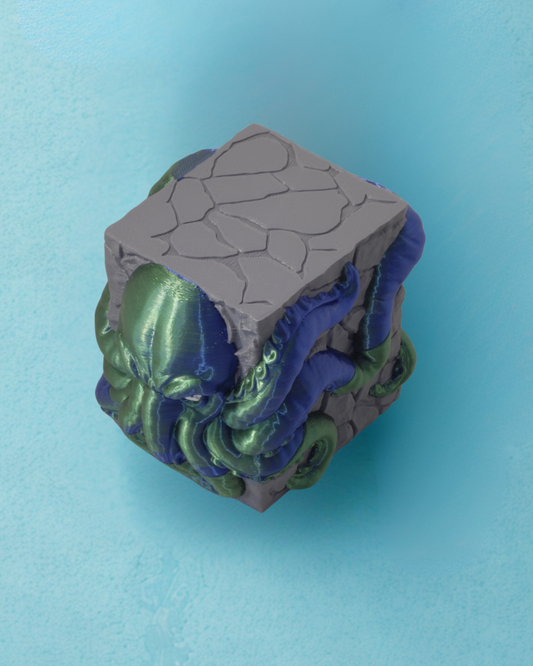 Guardiano degli Abissi - Deck Box Magnetico Polipo Fantasy