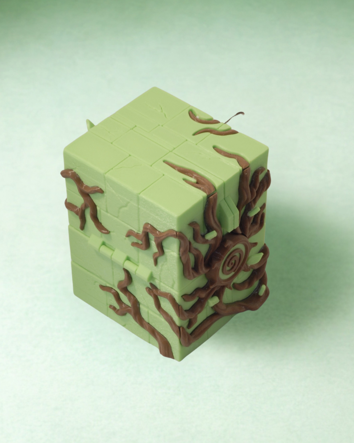 Scrigno del Druido - Deck Box Natura Fantasy Magnetico