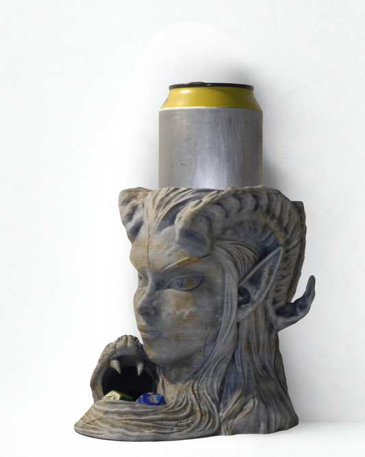 Torre del Demone Infernale Con Portalattina - Portabibita