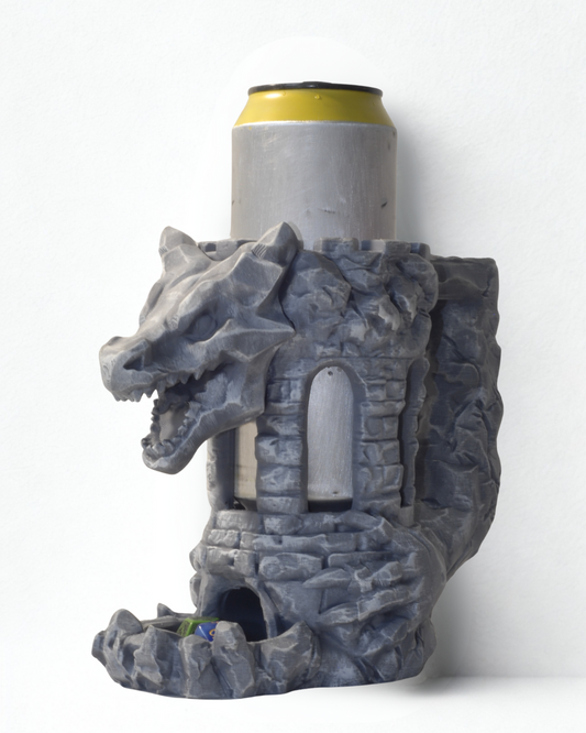 Torre Del Dragone Con Portalattina - Portabibita