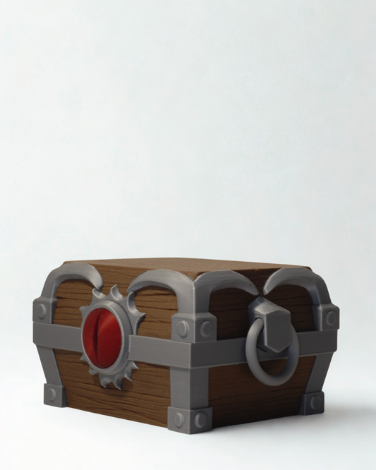 Scrigno dell'Occhio Demoniaco - Deck Box Fantasy Magnetico