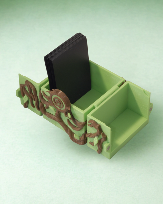 Scrigno del Druido - Deck Box Natura Fantasy Magnetico