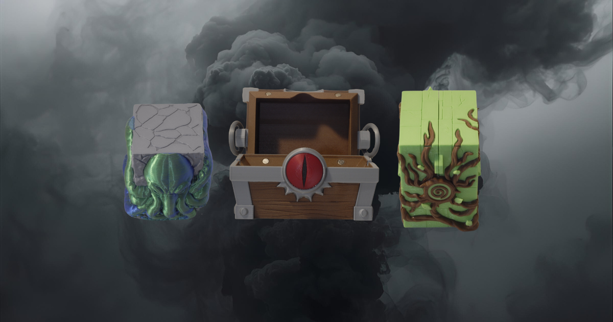 Deck Box Fantasy - Portacarte Magnetici Fantasy