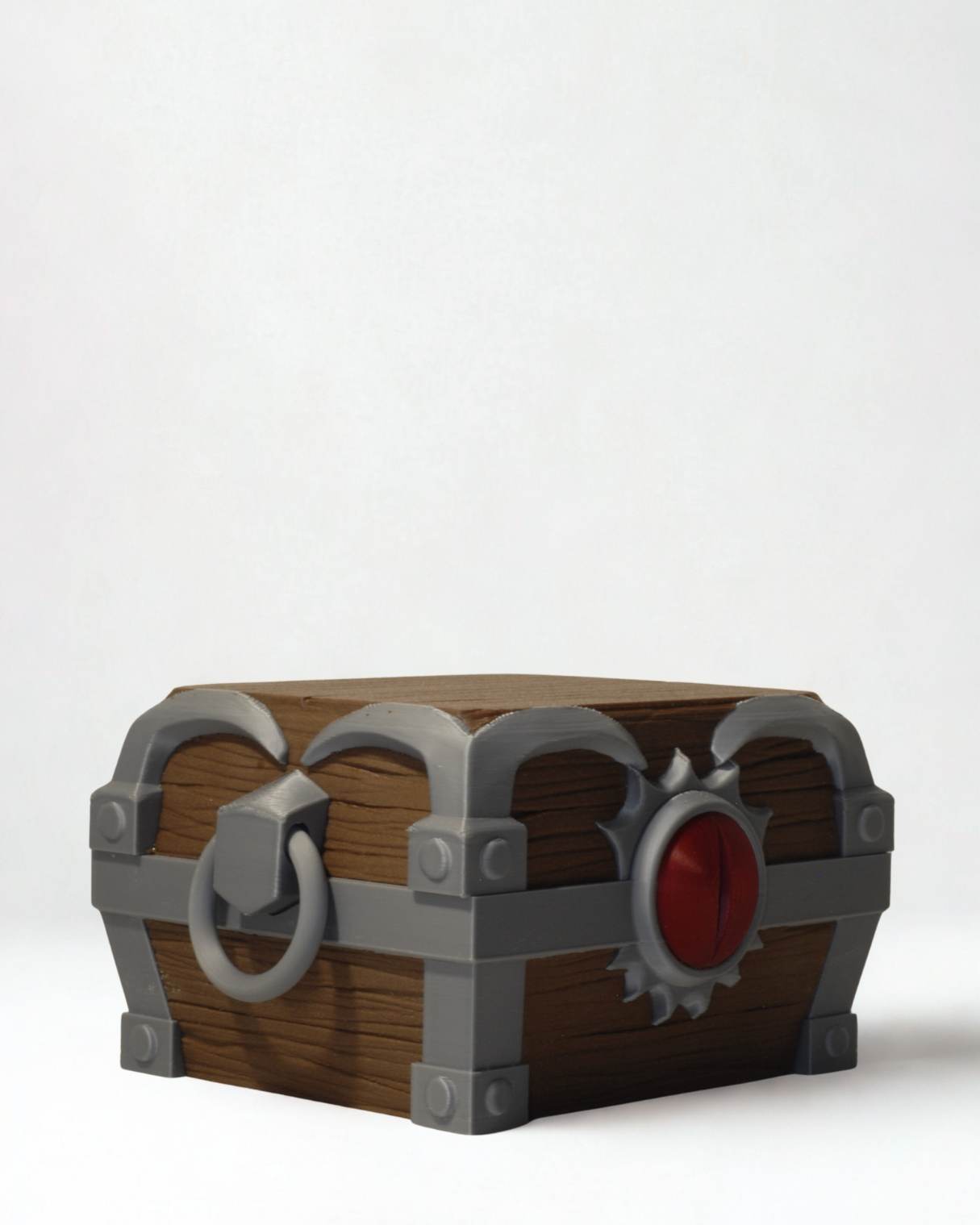 Scrigno dell'Occhio Demoniaco - Deck Box Fantasy Magnetico