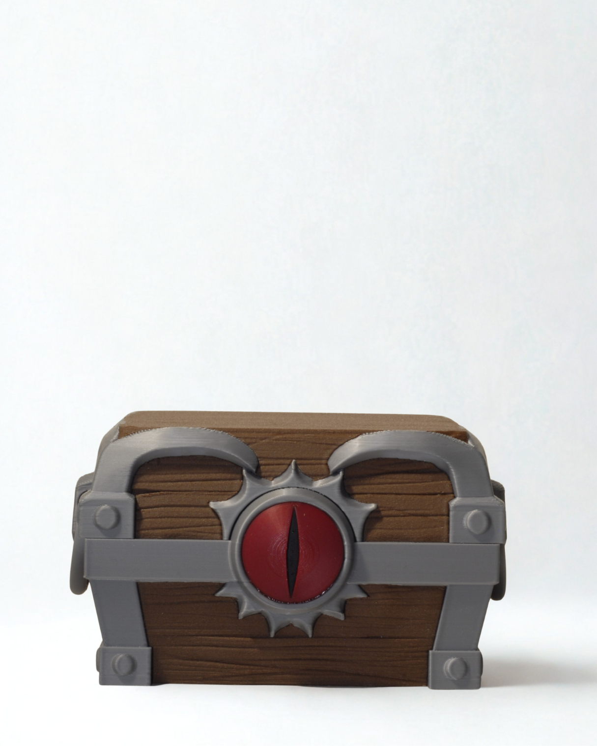 Scrigno dell'Occhio Demoniaco - Deck Box Fantasy Magnetico