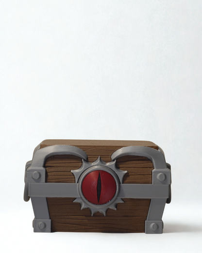Scrigno dell'Occhio Demoniaco - Deck Box Fantasy Magnetico