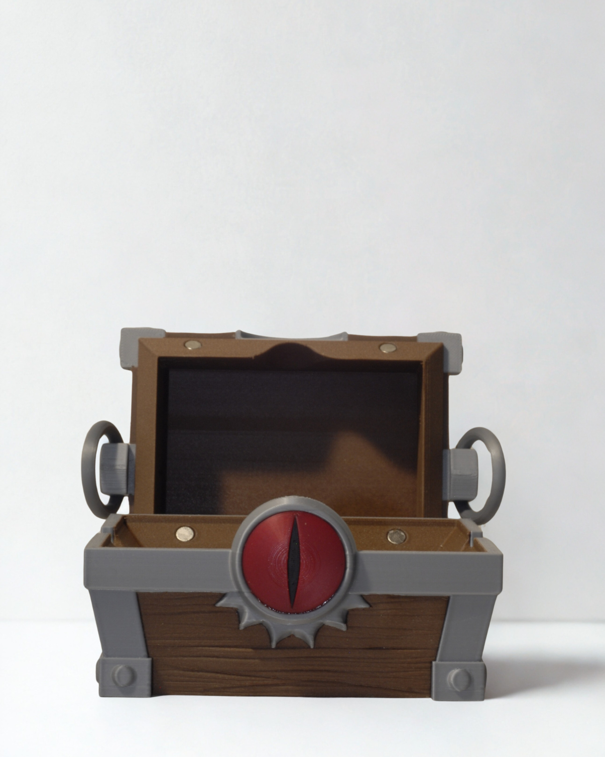 Scrigno dell'Occhio Demoniaco - Deck Box Fantasy Magnetico