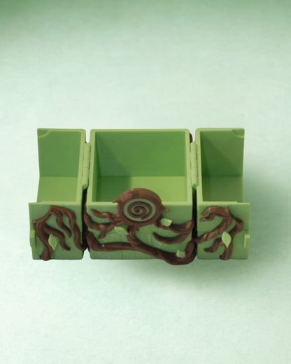 Scrigno del Druido - Deck Box Natura Fantasy Magnetico