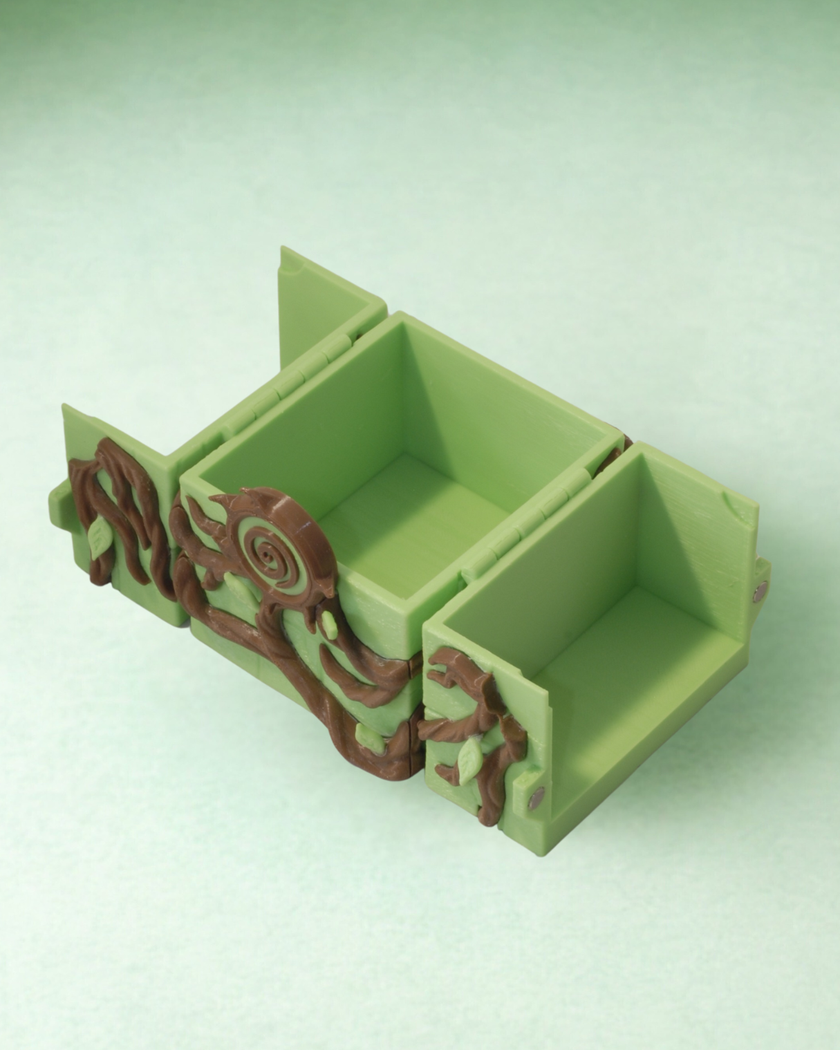 Scrigno del Druido - Deck Box Natura Fantasy Magnetico