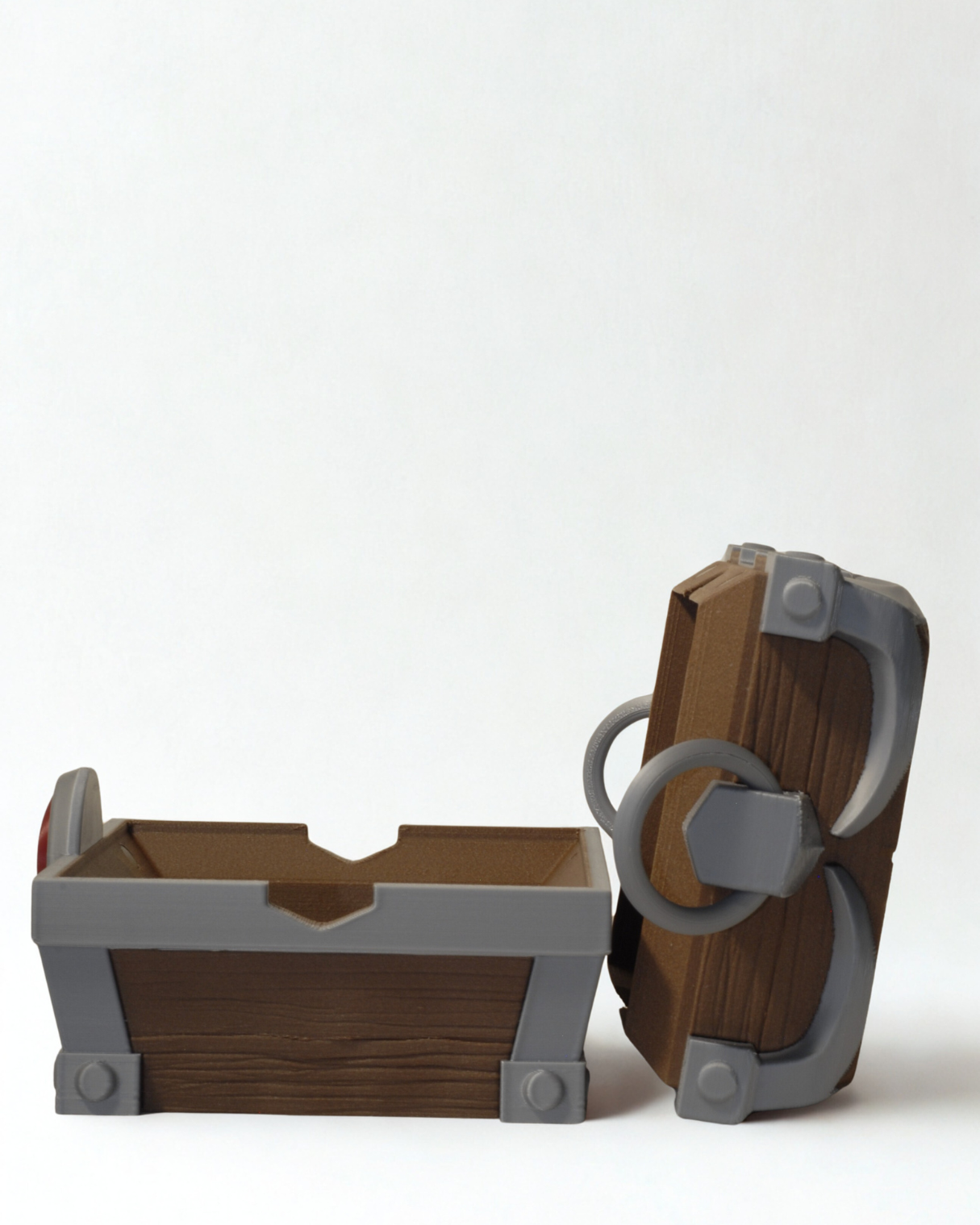 Scrigno dell'Occhio Demoniaco - Deck Box Fantasy Magnetico