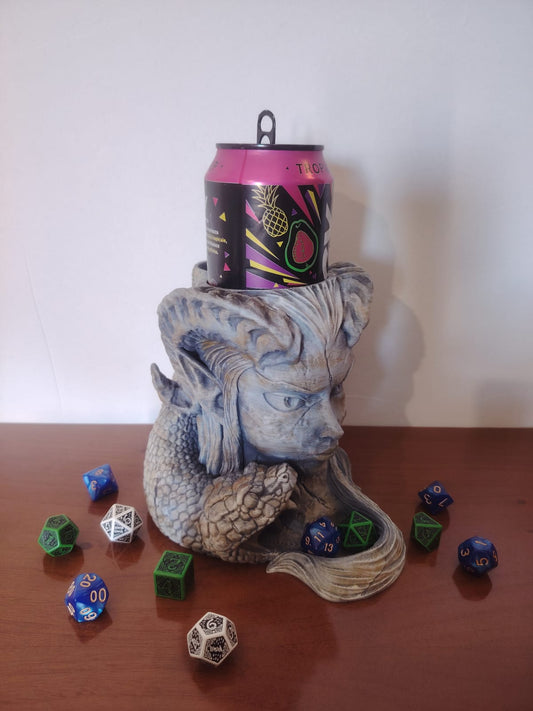 Torre del Demone Infernale Con Portalattina - Portabibita
