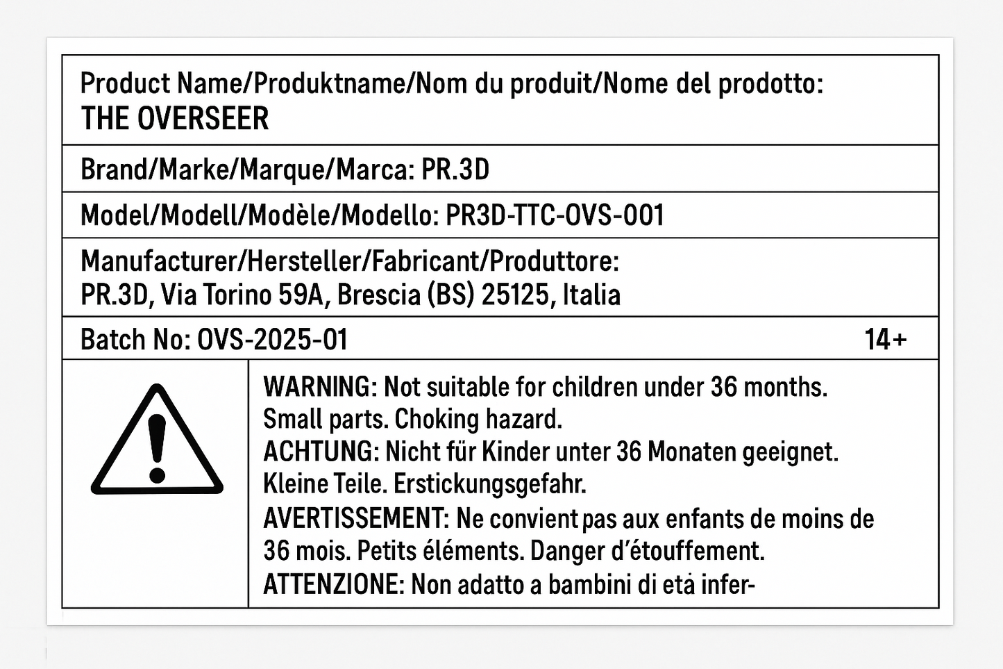 Torre dell'Osservatore Con Portalattina - Portabibita